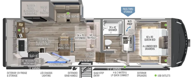 Fifth Wheels Under 30 feet Model Z 2680